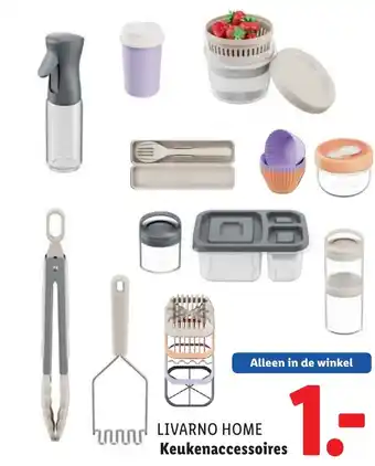 Lidl LIVARNO HOME Keukenaccessoires aanbieding