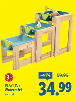 Lidl PLAYTIVE Watertafel aanbieding