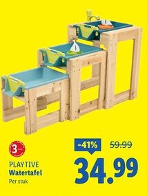Lidl PLAYTIVE Watertafel aanbieding