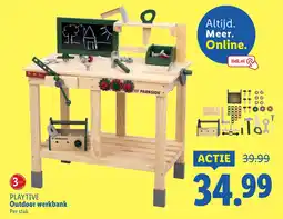 Lidl PLAYTIVE Outdoor werkbank aanbieding