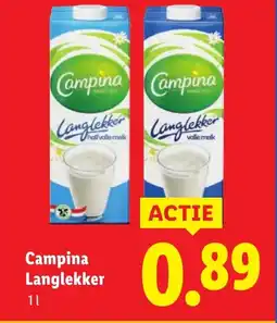 Lidl Campina Langlekker aanbieding