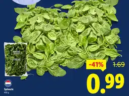 Lidl Spinazie aanbieding