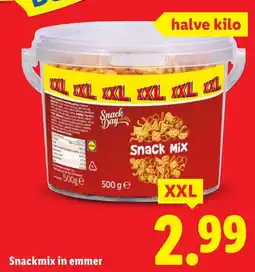 Lidl Snackmix in emmer aanbieding