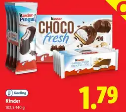Lidl Kinder aanbieding