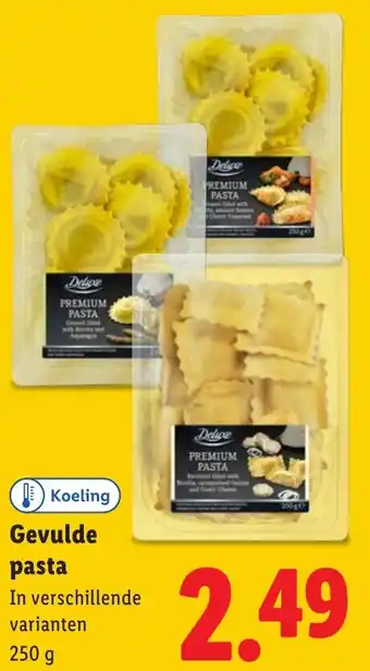 Lidl Gevulde pasta aanbieding
