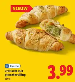 Lidl Croissant met pistachevulling aanbieding