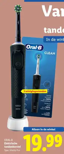 Lidl Oral-B elektrische tandenborstel aanbieding