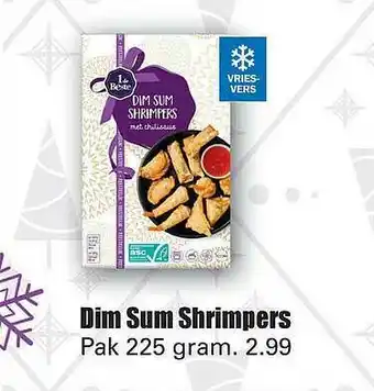 Dirk Dim Sum Shrimpers aanbieding