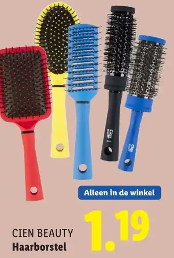 Lidl Cien beauty haarborstel aanbieding