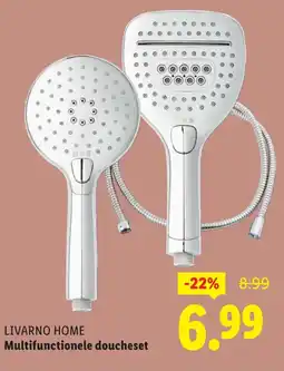 Lidl Livarno home Multifunctionele doucheset aanbieding