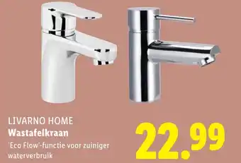 Lidl Livarno home Wastafelkraan aanbieding