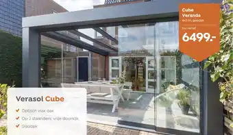 Verasol Cube Veranda aanbieding