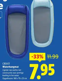 Lidl Crivit Waterhangmat aanbieding