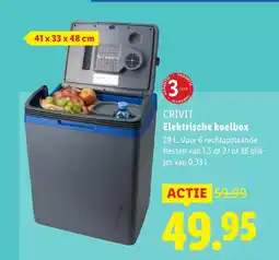 Lidl Crivit Elektrische koelbox aanbieding