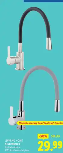 Lidl Livarno home keukenkraan aanbieding