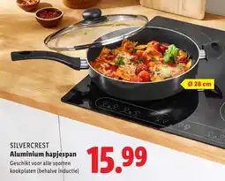 Lidl Silvercrest Aluminium hapjespan aanbieding