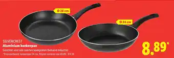 Lidl Silvercrest Aluminium koekenpan aanbieding