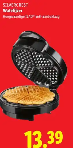 Lidl Silvercrest wafelijzer aanbieding