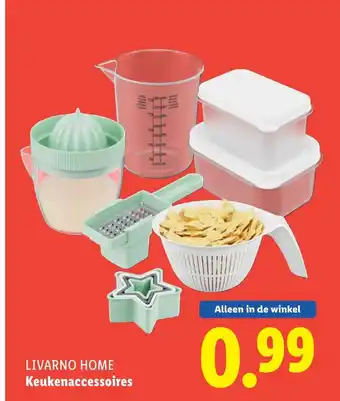 Lidl Livarno home keukenaccessoires aanbieding