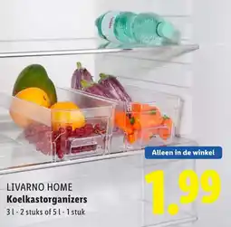 Lidl Livarno home koelkastorganizers aanbieding
