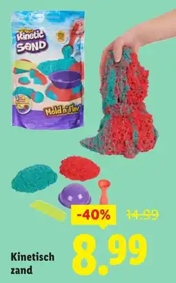 Lidl Kinetisch zand aanbieding