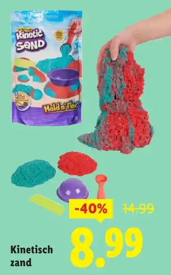 Lidl Kinetisch zand aanbieding