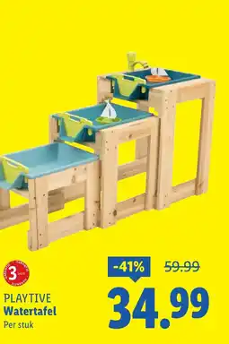 Lidl Playtive watertafel aanbieding