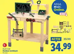 Lidl Playtive Outdoor werkbank aanbieding