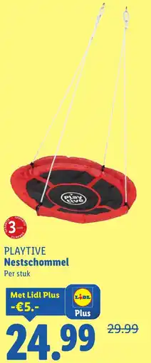 Lidl Playtive Nestschommel aanbieding