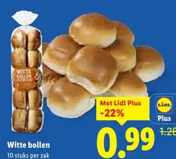 Lidl Witte bollen aanbieding