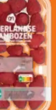 Albert Heijn AH Nederlandse Frambozen aanbieding