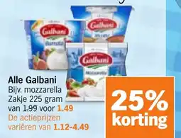 Albert Heijn Alle Galbani aanbieding