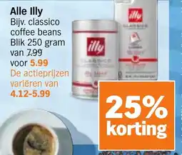 Albert Heijn Alle Illy aanbieding