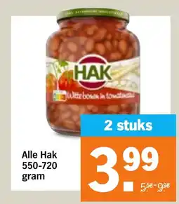 Albert Heijn Alle Hak aanbieding