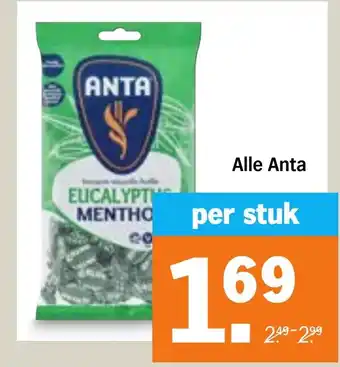 Albert Heijn Alle Anta aanbieding