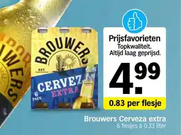 Albert Heijn Brouwers Cerveza extra aanbieding