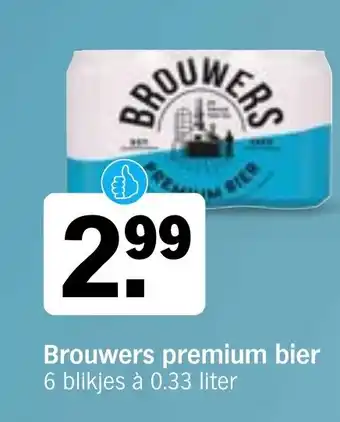 Albert Heijn Brouwers premium bier aanbieding