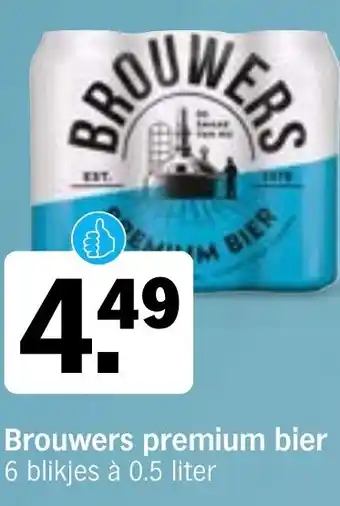 Albert Heijn Brouwers premium bier aanbieding