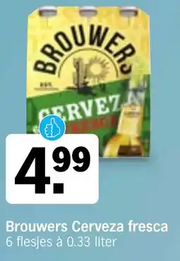 Albert Heijn Brouwers Cerveza fresca aanbieding