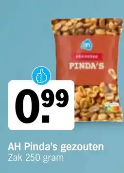 Albert Heijn AH Pinda's gezouten aanbieding