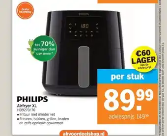 Albert Heijn Airfryer XL aanbieding