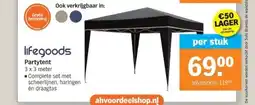 Albert Heijn Partytent aanbieding
