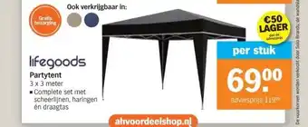 Albert Heijn Partytent aanbieding