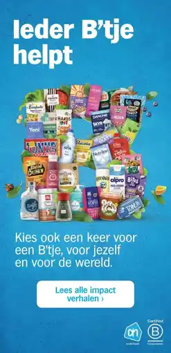 Albert Heijn leder B'tje helpt aanbieding