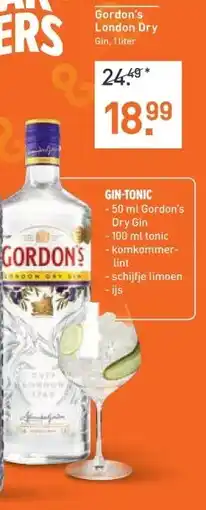 Albert Heijn Gordon's London Dry aanbieding