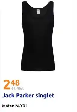 Action Jack Parker singlet aanbieding