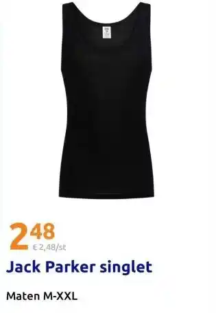 Action Jack Parker singlet aanbieding