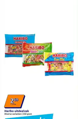 Action Haribo uitdeelzak aanbieding