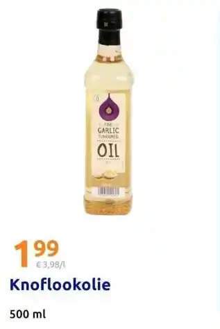 Action Knoflookolie aanbieding