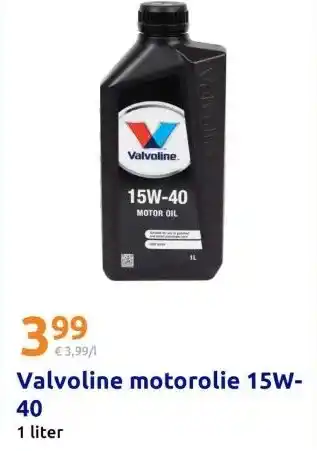 Action Valvoline motorolie 15W-40 aanbieding